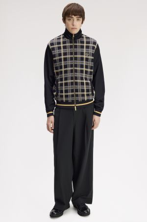 Tartan Panel Track Jacket
