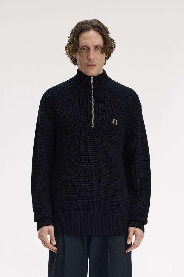 Fisherman Half Zip Jumper