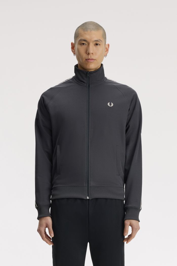 Contrast Tape Track Jacket