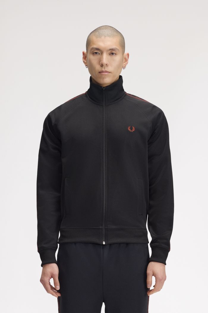 Contrast Tape Track Jacket