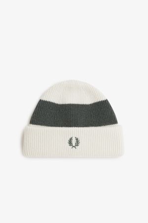 Bold Stripe Beanie Hat