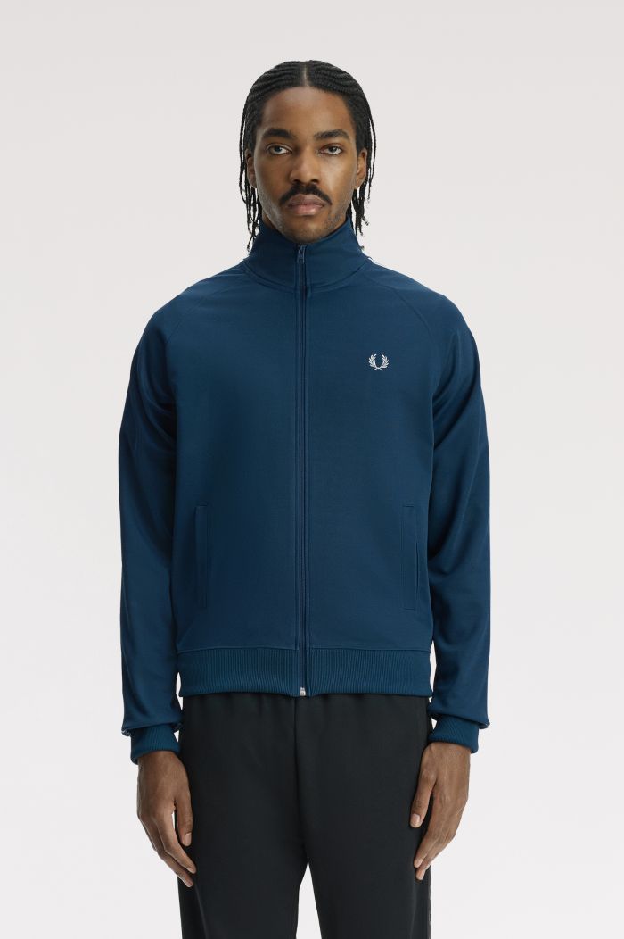 Contrast Tape Track Jacket