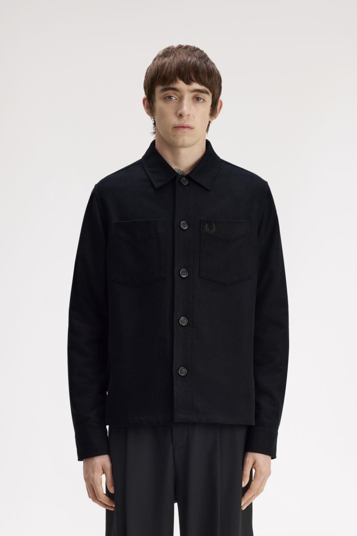 Brushed Twill Overshirt