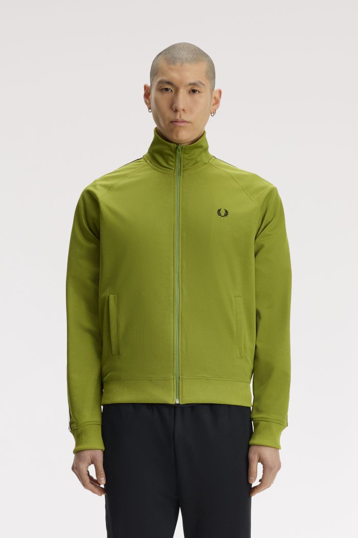 Contrast Tape Track Jacket