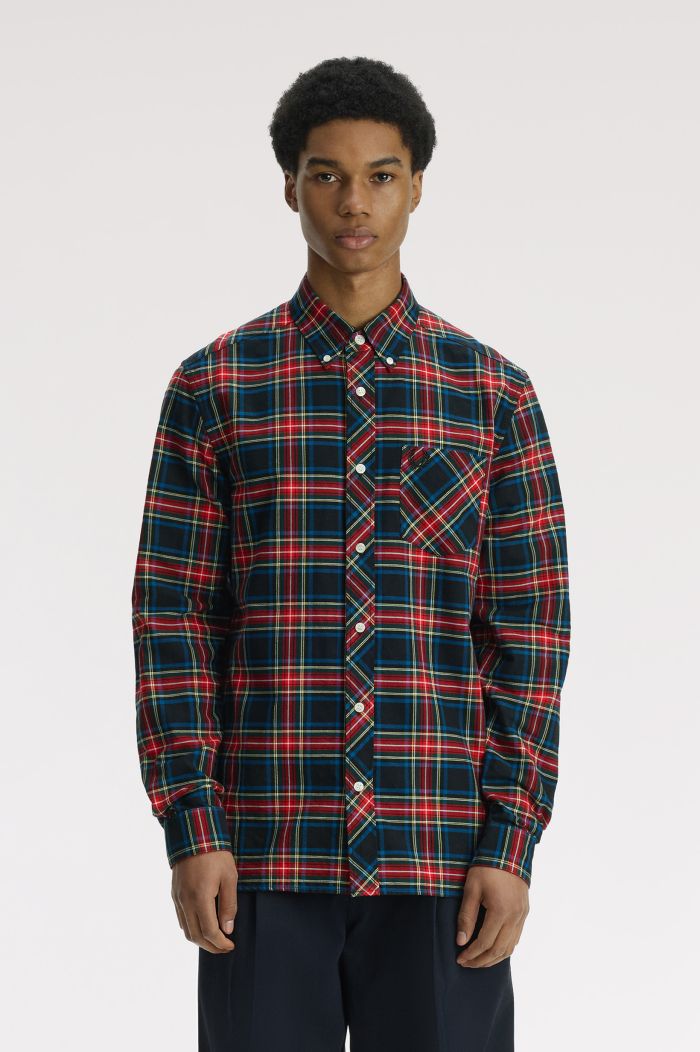 Stewart Tartan Oxford Shirt