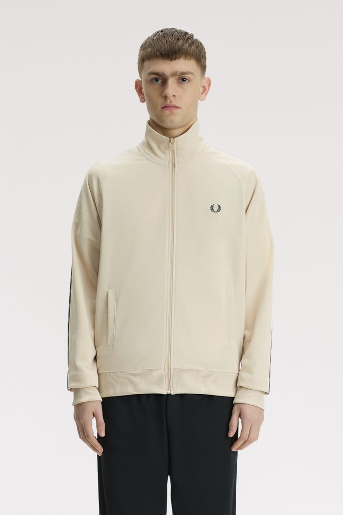 Contrast Tape Track Jacket