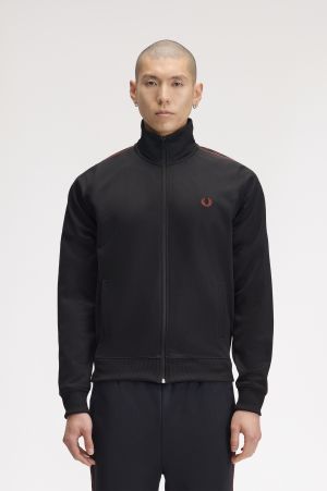 Contrast Tape Track Jacket