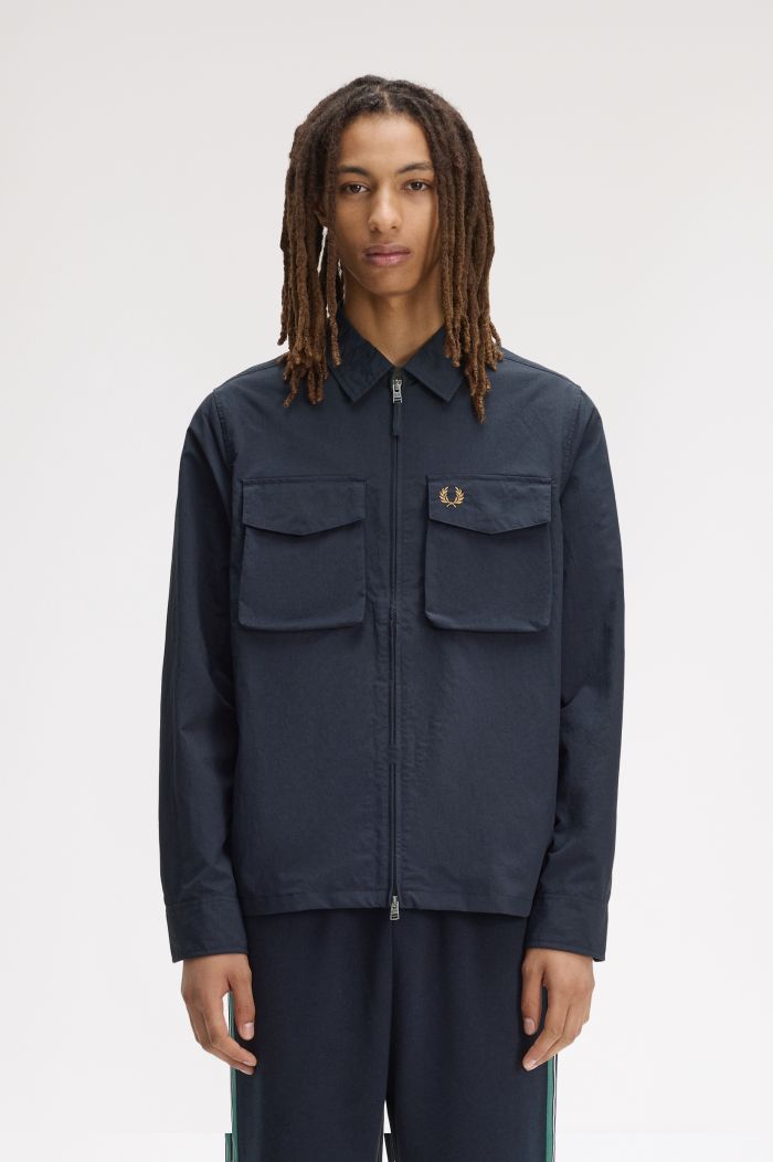 Ripstop Zip-Through Overshirt