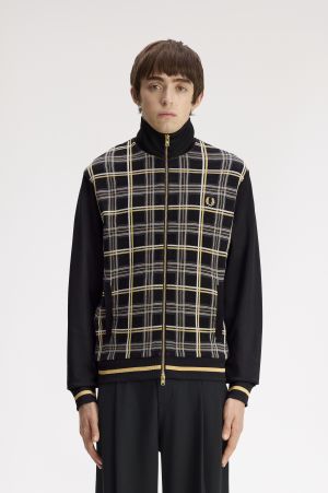 Tartan Panel Track Jacket