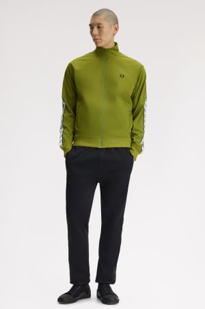 Contrast Tape Track Jacket